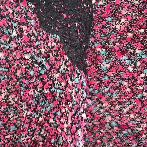 Vava by Joy Han Hooded Knit Crochet Boucle Cardigan - Picture 4 of 7